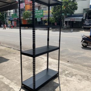 kệ v lắp ráp 4 tầng dài 1m